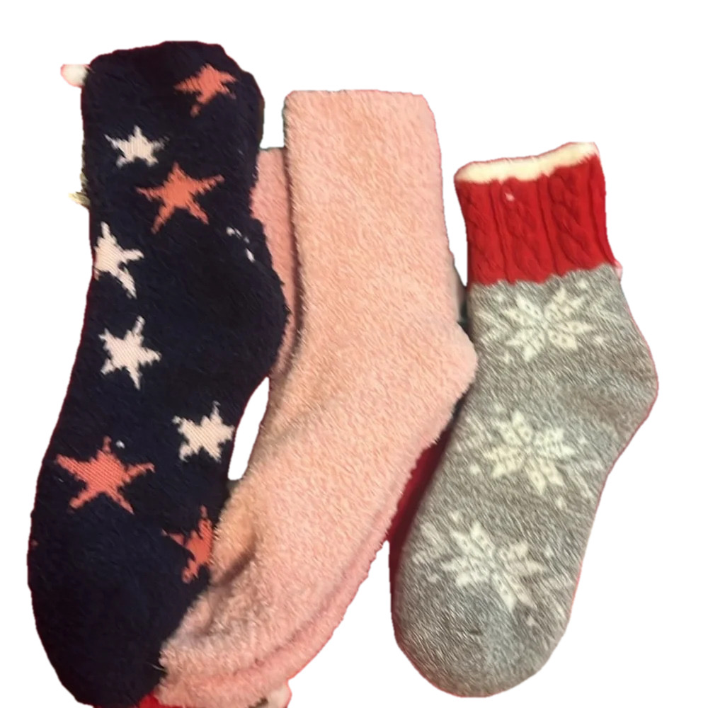 NWT American Fuzzy Socks 3 Pair Bundle